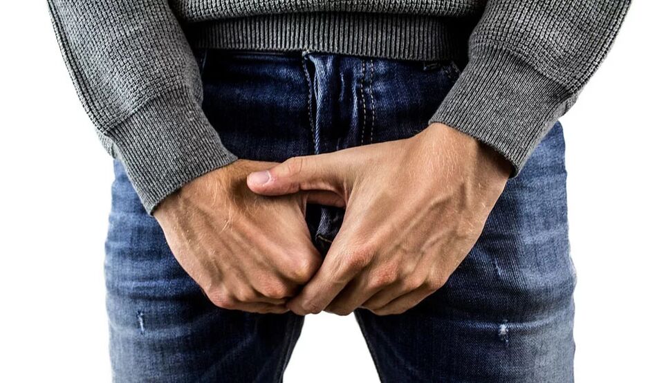 Ból między nogami z zapaleniem prostaty